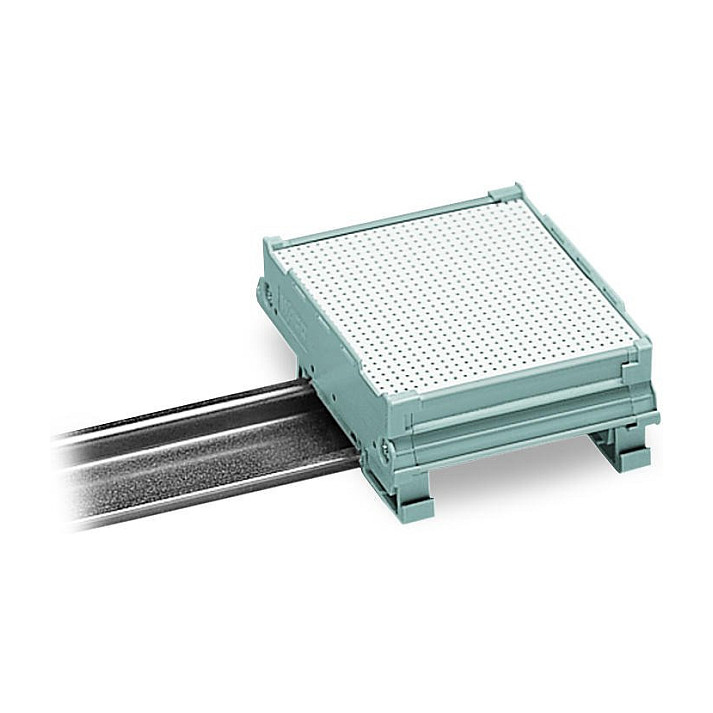 WAGO 288-601, Anschlussblockabdeckung, Kunststoff, Grau, 6,35 mm, 85 mm, 3,3 g Elektroinstallation