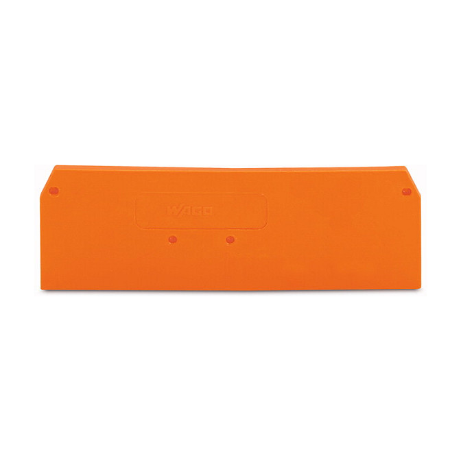 WAGO 281-335, Anschlussblocktrenner, Orange, 2,5 mm, 86,2 mm, 29 mm, 4,67 g Elektroinstallation