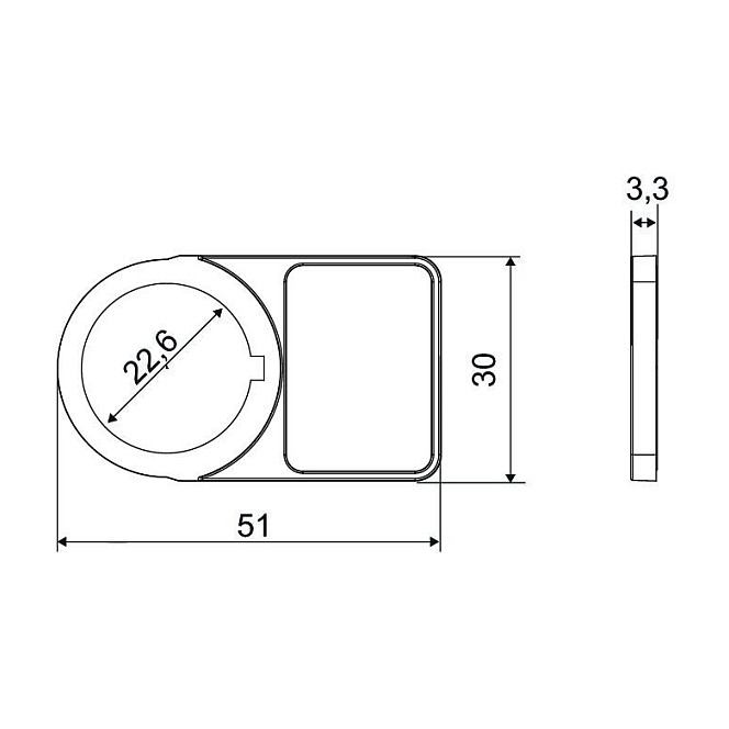 WAGO 210-853, 100 Stück(e), Schwarz, 27 mm, 19 mm, Deutschland