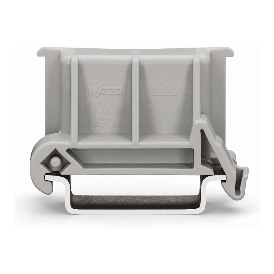 WAGO Universalwinkeladapter 222-510 für Befestigungsadapter grau Elektroinstallation