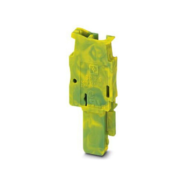 Phoenix Contact SP 2.5/ 1-L GNYE, 5,2 mm, 15,8 mm, 39 mm, 500 V Elektroinstallation