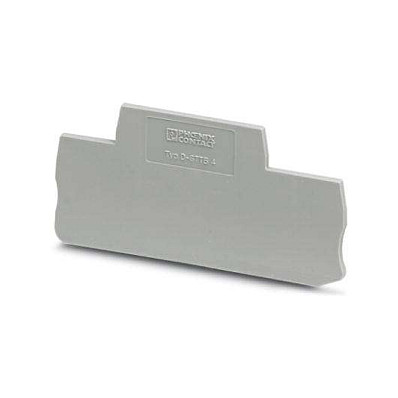 Phoenix Contact D-STTB 4, Anschlussblockabdeckung, 50 Stück(e), Grau, 2,2 mm, 83,5 mm, 39,7 mm Elektroinstallation