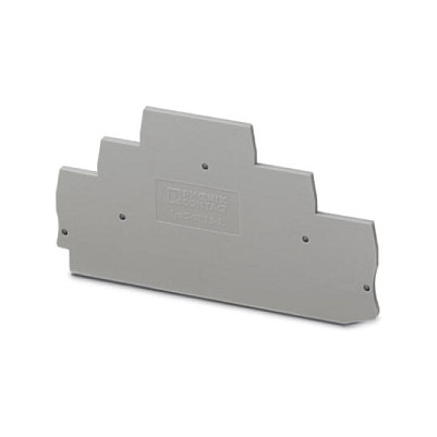 Phoenix Contact D-St 2.5-3L, Anschlussblockabdeckung, 50 Stück(e), Grau, 2,2 mm, 99,5 mm, 50,3 mm Elektroinstallation