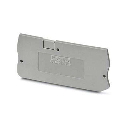 Phoenix Contact Phoenix D-PT 4-TWIN, Anschlussblockabdeckung, 50 Stück(e), Grau, 2,2 mm, 66,5 mm, 29 mm Elektroinstallation