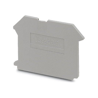 Phoenix Contact D-UK 5-TWIN, Anschlussblockabdeckung, 1 Stück(e), Grau, 2 mm, 50 mm, 36 mm Elektroinstallation