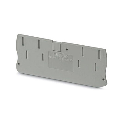 Phoenix Contact D-PT 6-QUATTRO, Anschlussblockabdeckung, 1 Stück(e), Grau, 2,2 mm, 90,5 mm, 36 mm Elektroinstallation