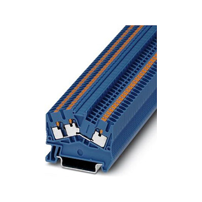 Phoenix Contact Durchgangsreihenklemme PTS 2.5-TWIN BU blau Elektroinstallation