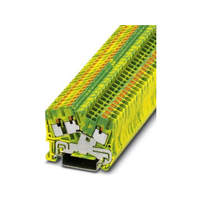 Phoenix Contact Schutzleiterreihenklemme PTS 2.5-TWIN-PE gruen-gelb Elektroinstallation