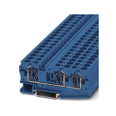 Phoenix Contact 3-Leiter-Durchgangsklemme ST 6-TWIN BU Elektroinstallation