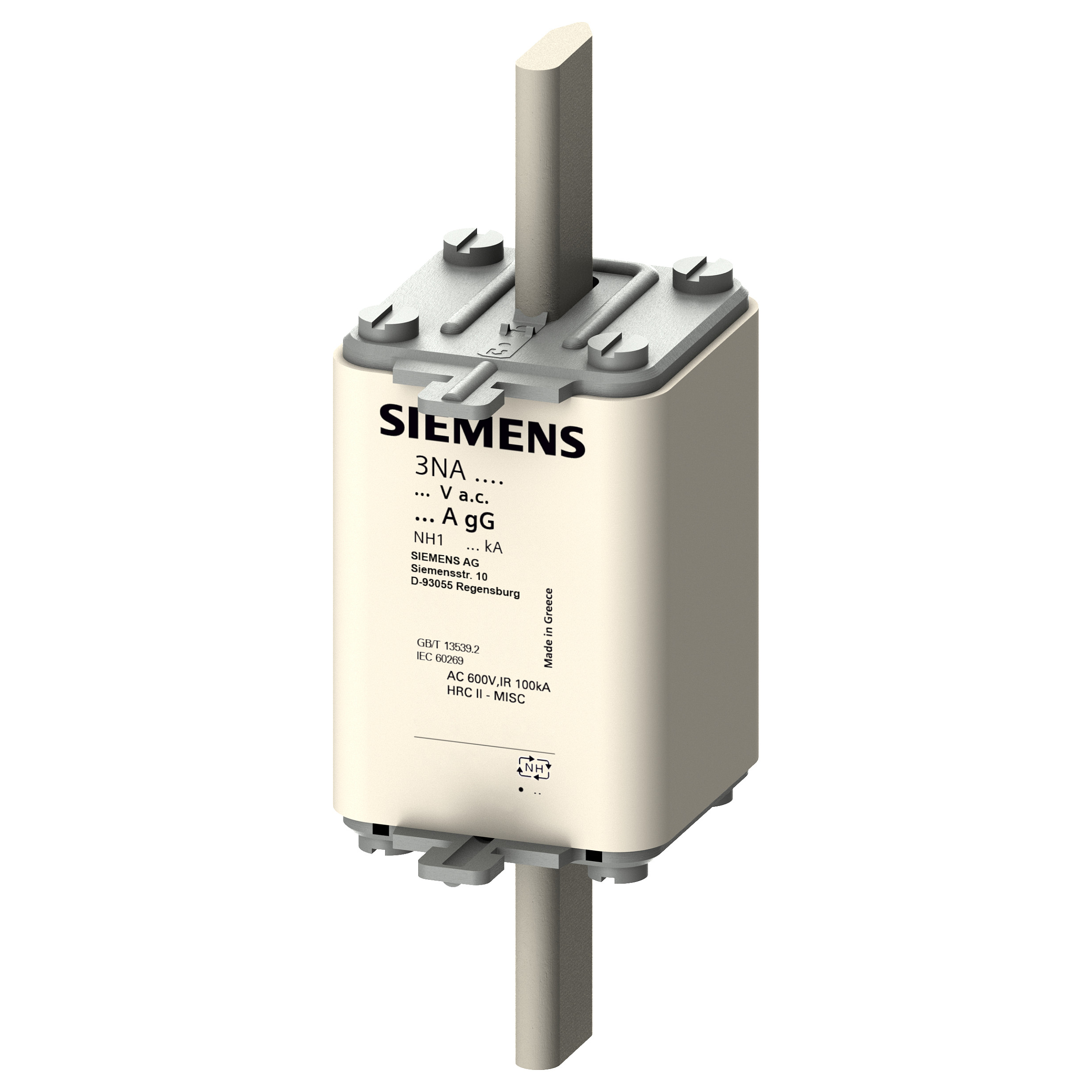 Siemens NH-Sicherung 250 A 1 3NA3 144 Elektroinstallation