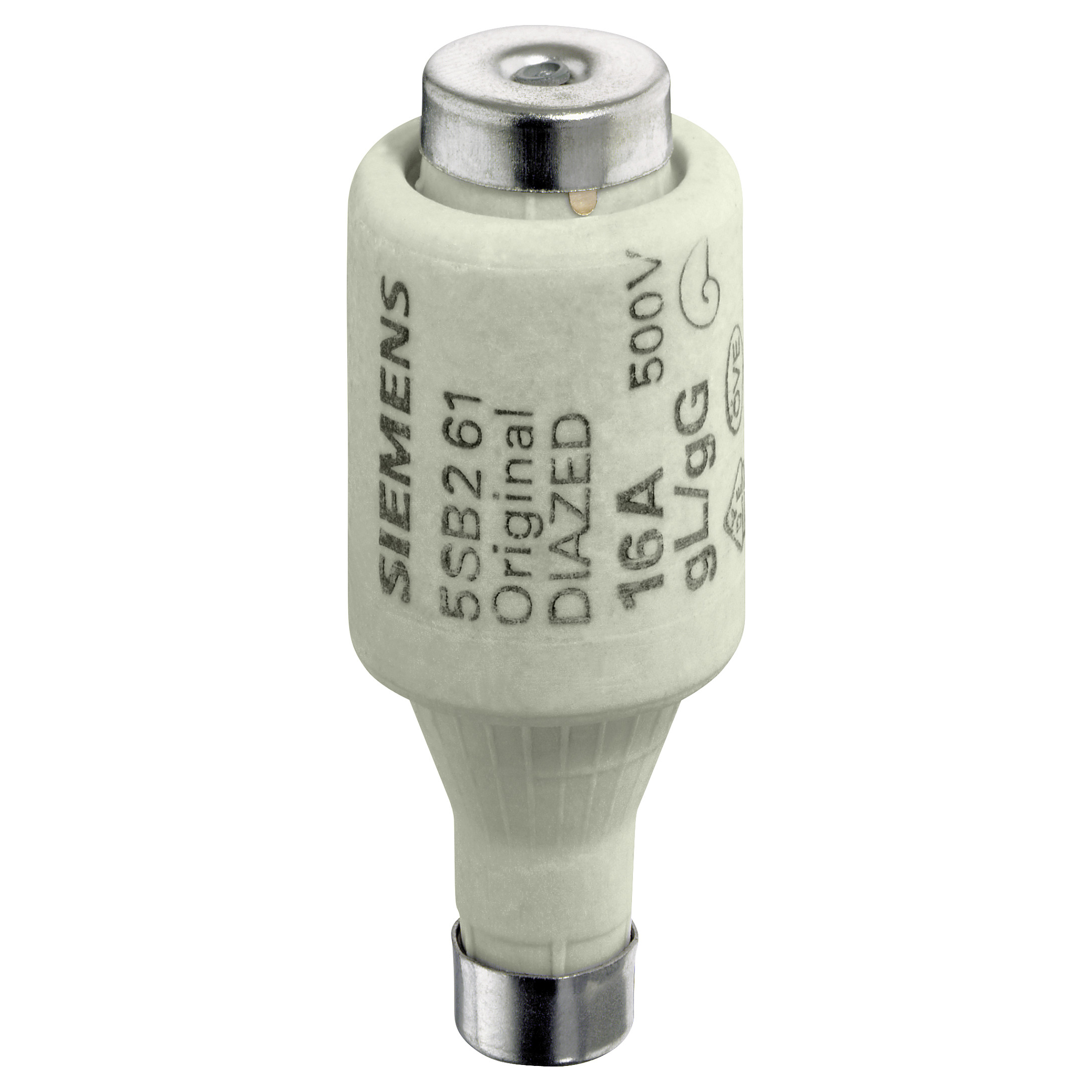 Siemens D-Sich. DII 20A gG 500V a.c./440V d.c., 25 mm, 111 mm, 51 mm, 30 g Elektroinstallation