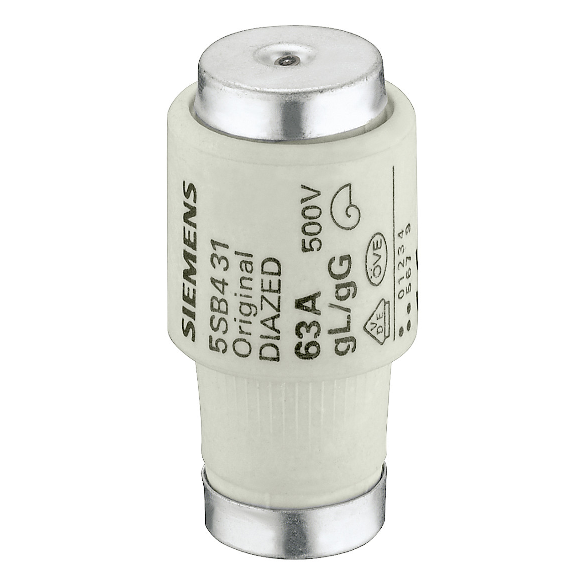 Siemens DIAZED-Sicherungseinsatz 5SB4011 500V GL/GG Gr. III E33 32A Elektroinstallation