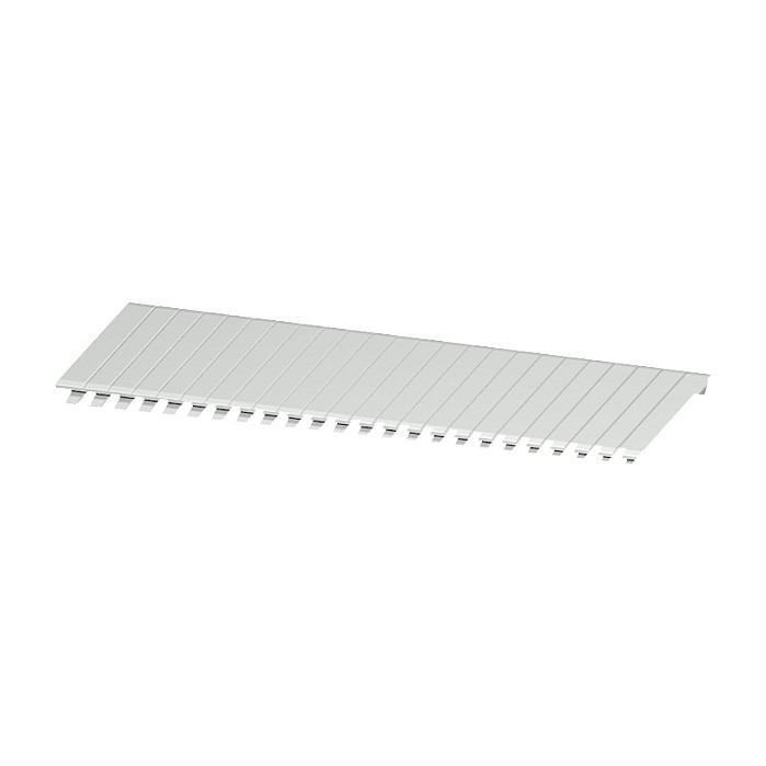 Siemens BLINDABDECKSTREIFEN 12 TE WEISS, Mehrfarbig, 26 g, 52 mm, 255 mm, 12 mm, 26 g Elektroinstallation
