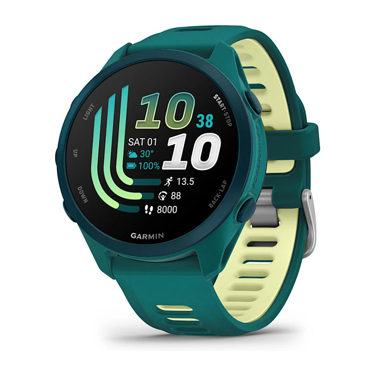 Garmin Forerunner 170 Music Sports Watch Teal Green, 42mm, 010-03920-12, SmartWatch