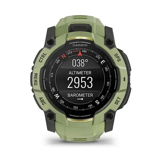 Garmin Instinct 3 AMOLED - 50 mm - ferngreen - limited edit.