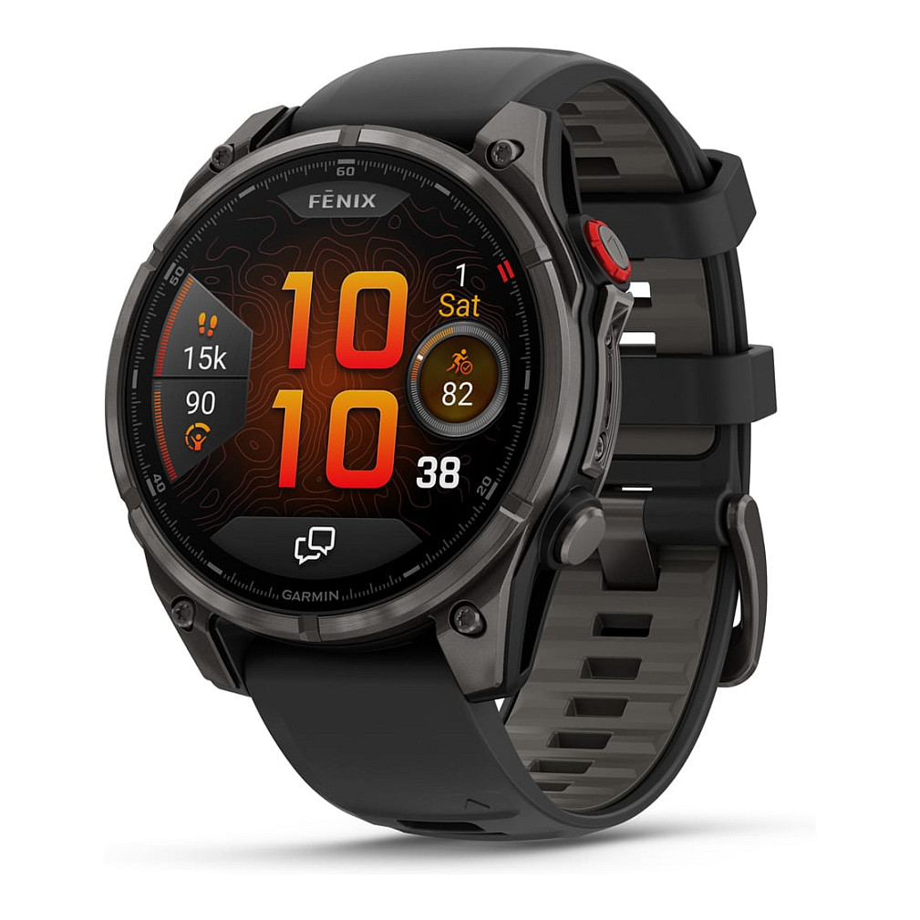 Garmin fenix 8 PRO- 47mm AMOLED Sapphire Carbon Gray