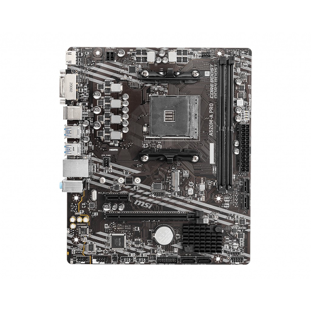 MSI A520M-A PRO motherboard - 7C96-001R