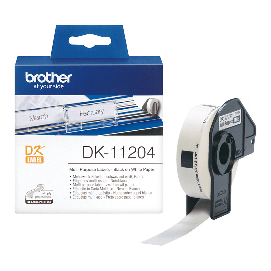 Brother DK-11204 label-making tape
