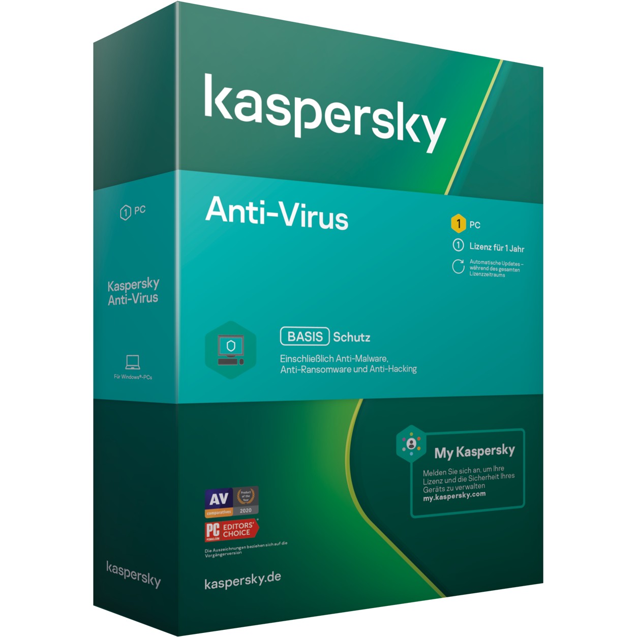 Kaspersky KL1171G5AFS-20, Box Software, Kaspersky 2020  (BILD1)
