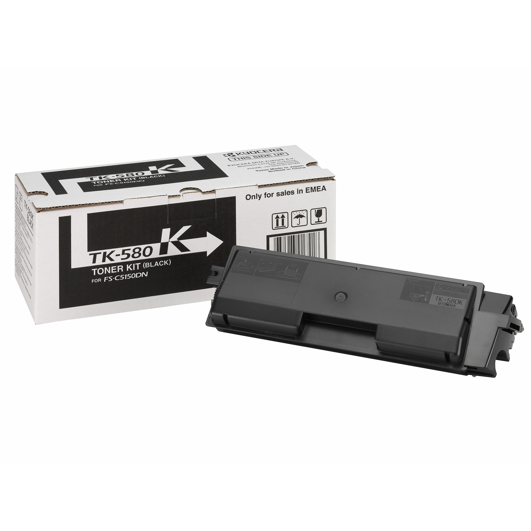 KYOCERA TK-580K toner cartridge - 1T02KT0NL0