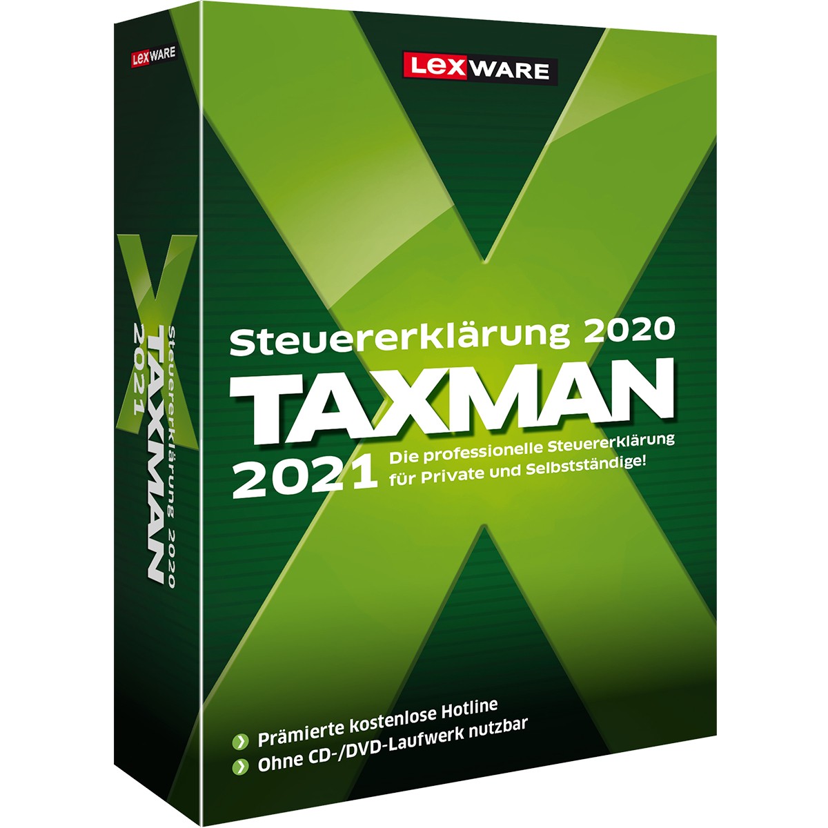Lexware TAXMAN 2021 für Rentner & Pensionäre - 1 Device. - 08834-2012