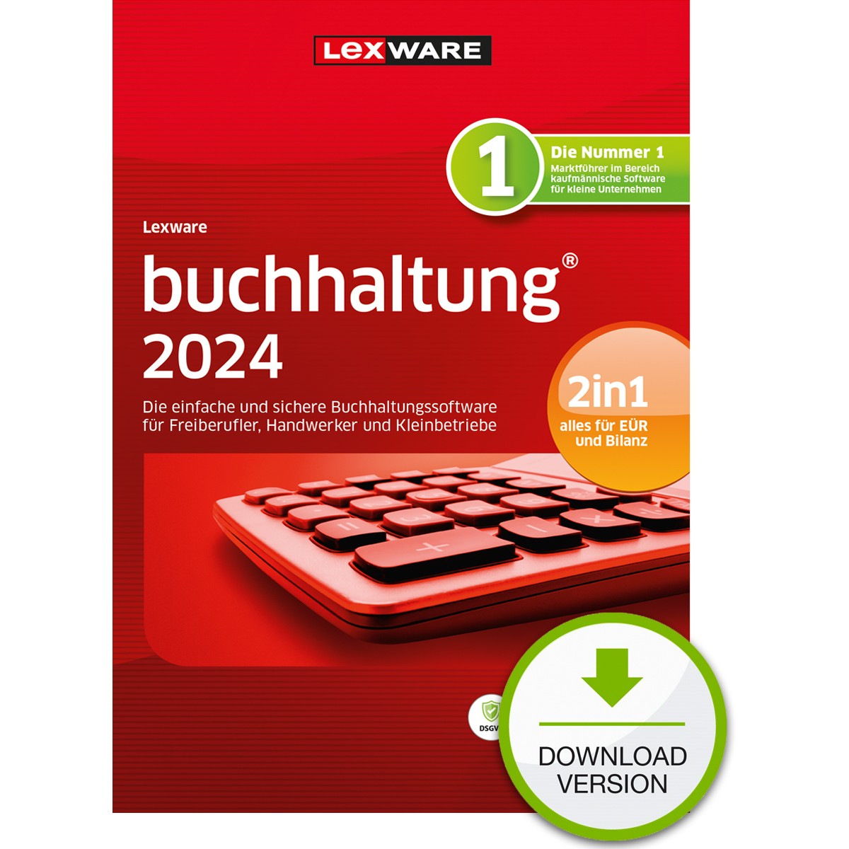 Lexware Buchhaltung 2024 - 1 Device. 1 Year - ESD-DownloadESD - 08848-2044