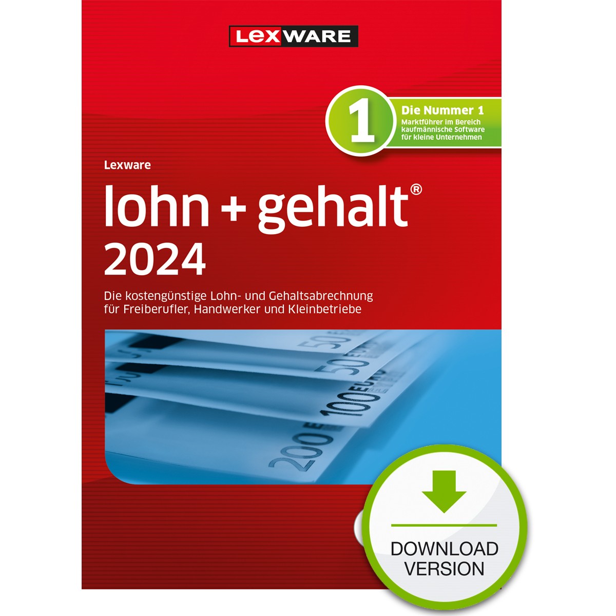 Lexware Lohn+Gehalt 2024 - 1 Device. 1 Year - ESD-DownloadESD