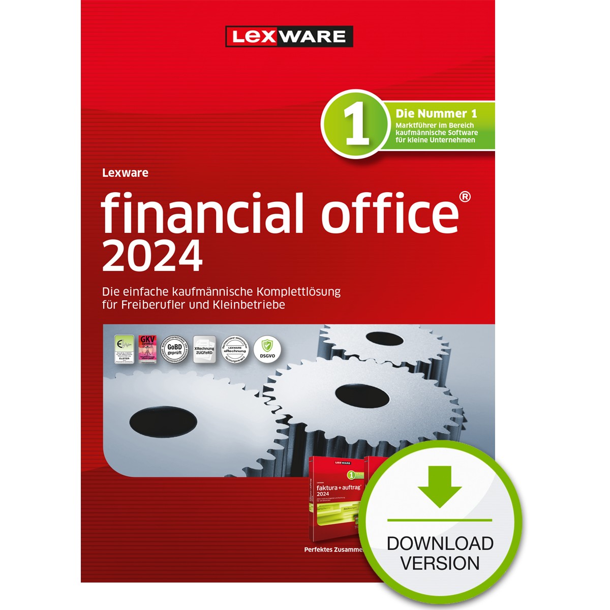 Lexware Financial Office 2024 - 1 Device. 1 Year - ESD-DownloadESD - 09017-2050