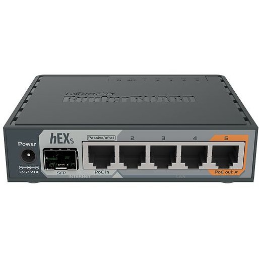 Mikrotik hEX S wired router - RB760iGS