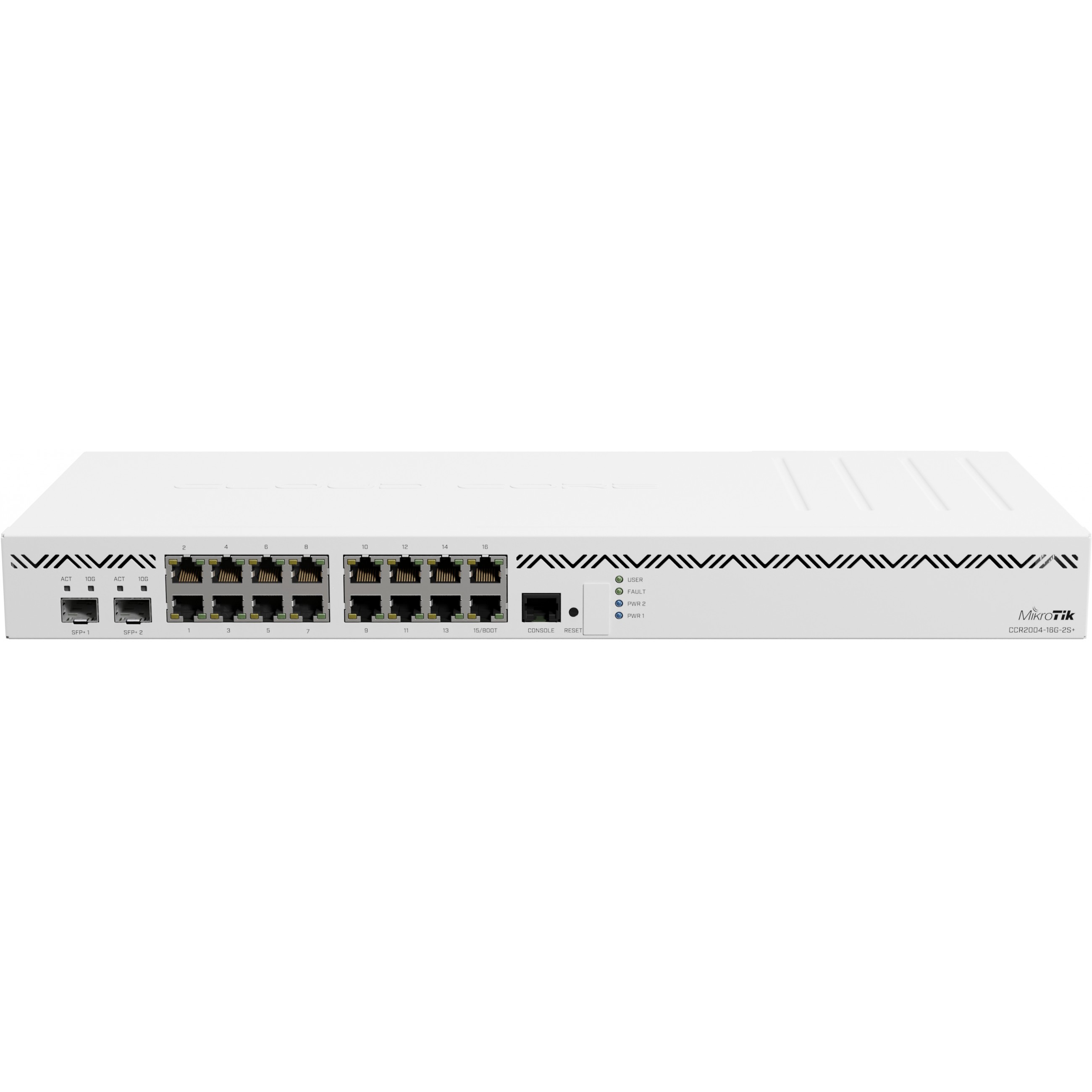 Mikrotik CCR2004-16G-2S+ wired router - CCR2004-16G-2S+
