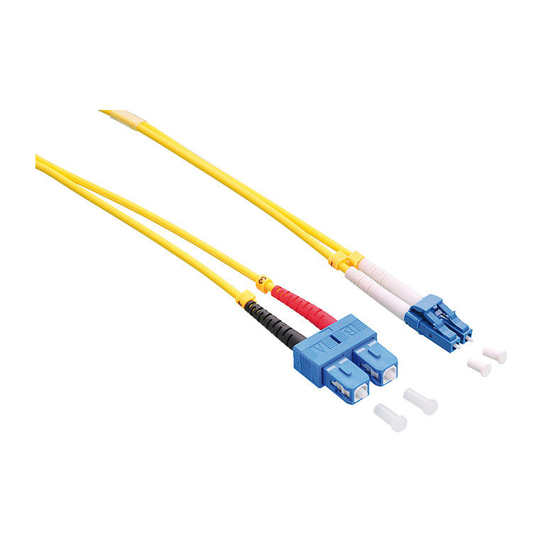 LWL Patchkabel OS2 LC / SC 1,0m 9/125µ Duplex LogiLink