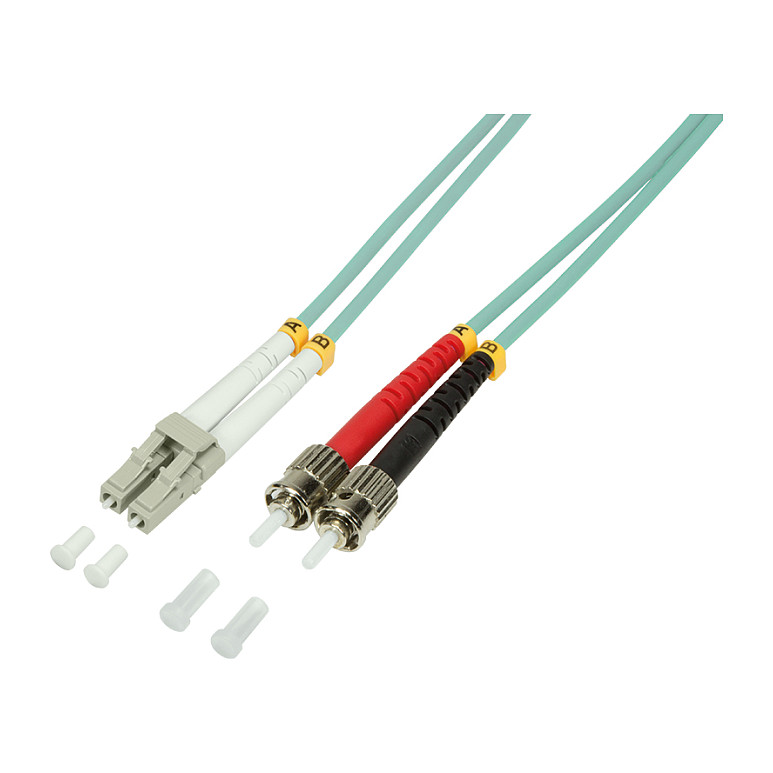 LWL Patchkabel OM3 LC / ST 1,0m Duplex LogiLink