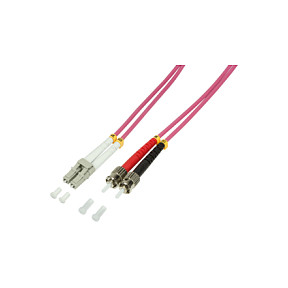 LogiLink LWL Patchkabel LC-Duplex - 2 x ST OM4 10 m