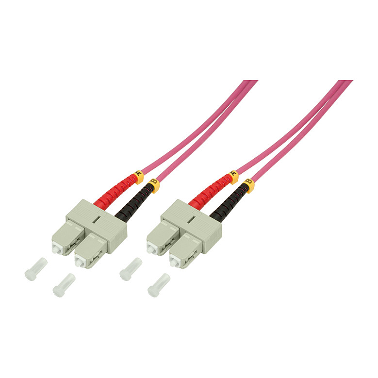 LWL Patchkabel OM4 SC / SC 1,0m Duplex LogiLink