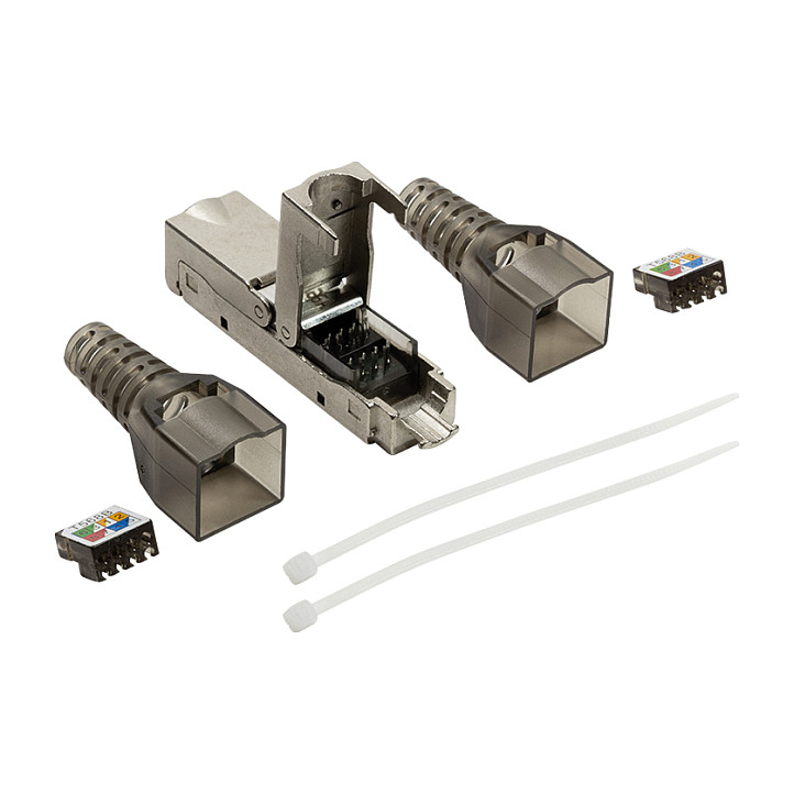 Feldkonfektionierbarer Kabelverbinder STP Cat.6A 10GE LogiLink