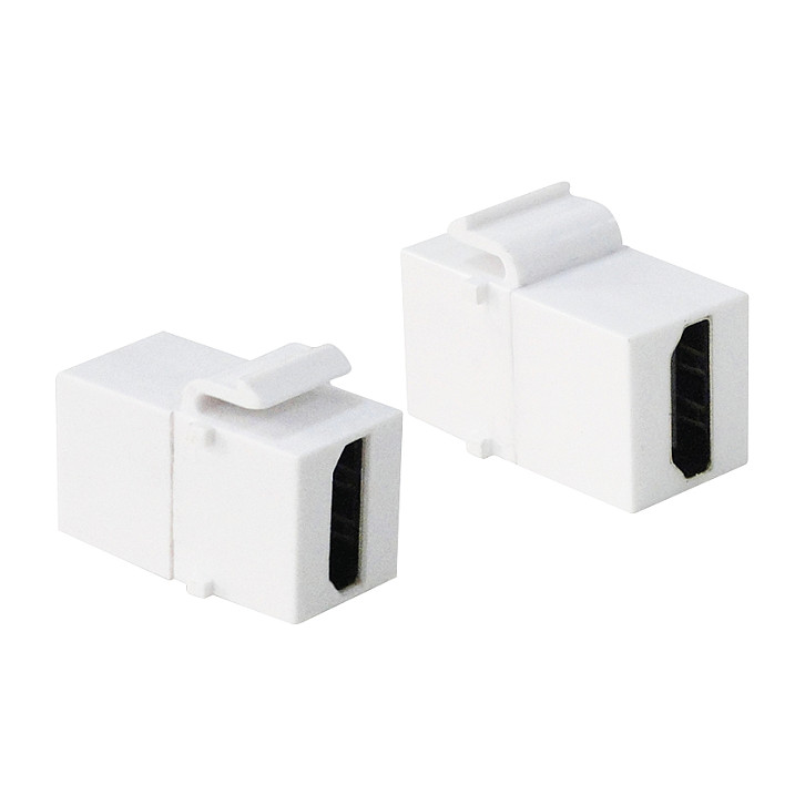 Keystone Verbinder HDMI F/F, white LogiLink Netzwerk- und Serverschränke