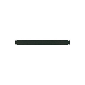 LogiLink 19,  Blindplatte, 1 HE, schwarz (RAL9005)
