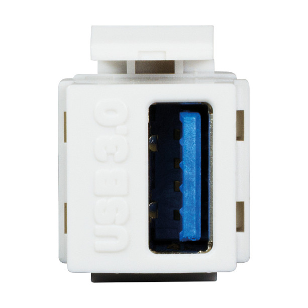 Keystone Verbinder USB 3.0-A F/F, white LogiLink