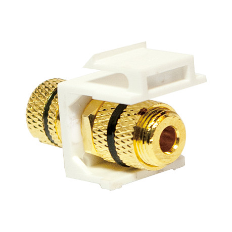 Keystone Verbinder Binding Post > Threaded Nut, black LogiLink