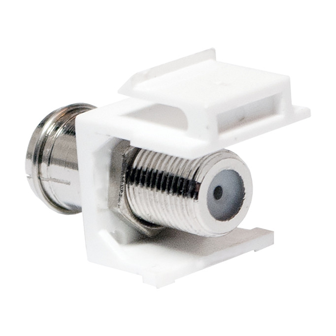 Keystone Verbinder IEC female > F-Type female LogiLink