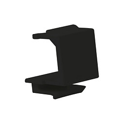 Keystone Bilndabdeckung Blank Insert, 10 pcs., black LogiLink