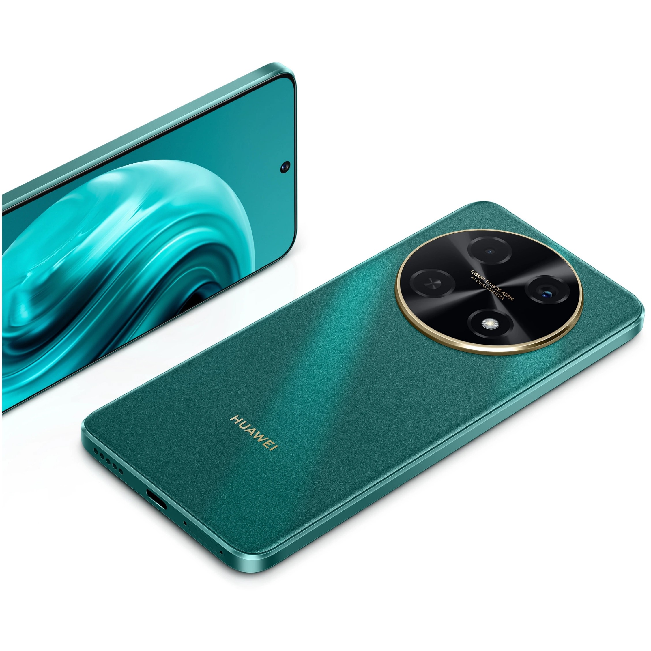 6942103122217 - HUAWEI Smartphone Nova 12i 8 GB 128 GB Mobiltelefone 108 MP + 2 MP Dualkamera grün (petrol gold) Smartphone Handy 6942103122217 - HUAWEI Smartphone Nova 12i 8 GB 128 GB Mobiltelefone 108 MP + 2 MP Dualkamera grün (petrol gold) Smartphone Handy