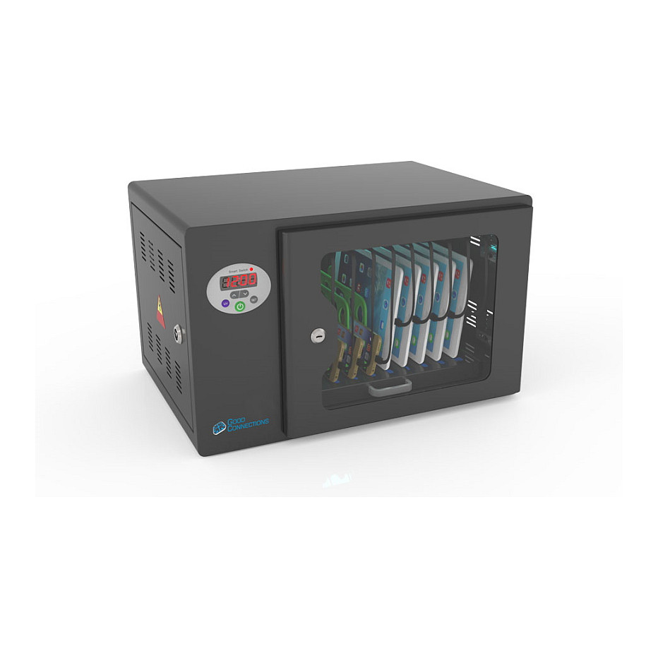 GoodConnections ANTARES T10 Tablet-Ladeschrank UVC-Desinfektion Schwarz