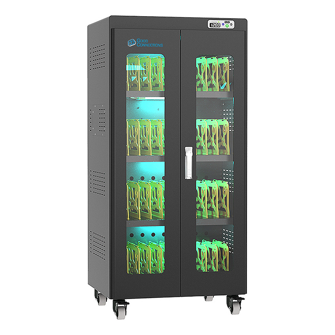 GoodConnections ANTARES N40E Notebook-Ladewagen bis 15,6" UVC-Desinfektion Schwarz