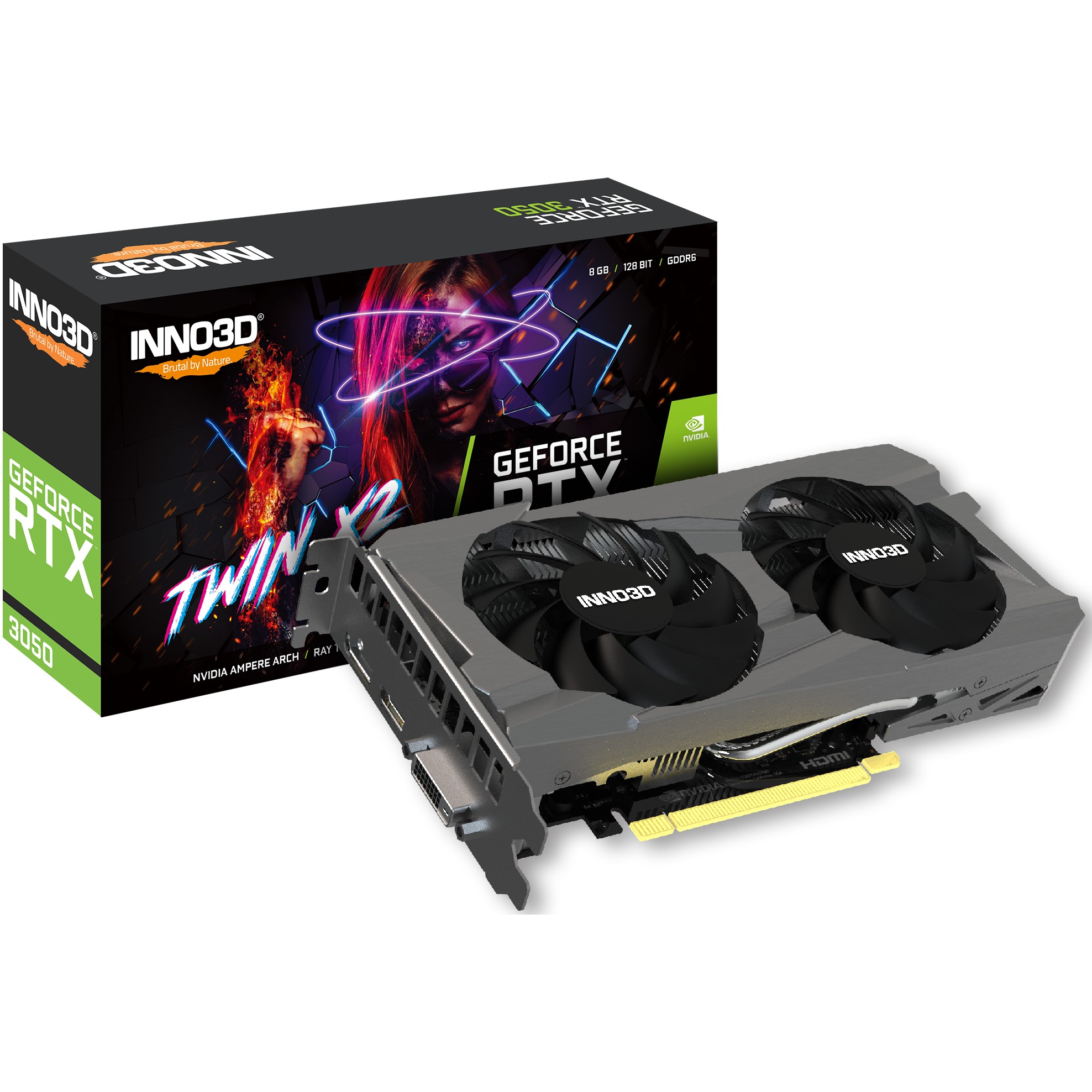 Inno3D N30502-08D6-1711VA41, NVidia PCI-Express Inno3D  (BILD3)