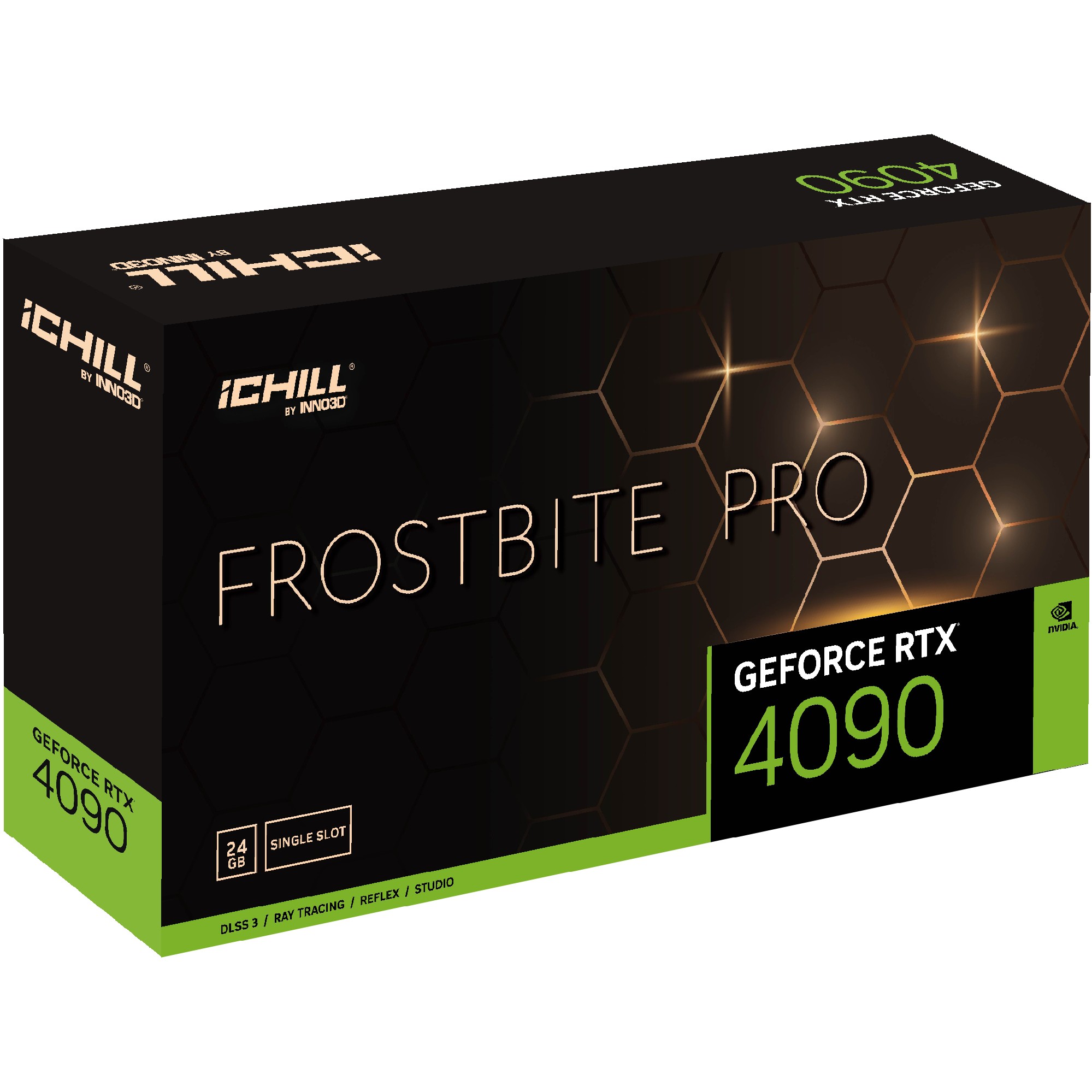 INNOVISION Inno3D GeForce RTX 4090 iCHILL Frostbite Pro 24GB