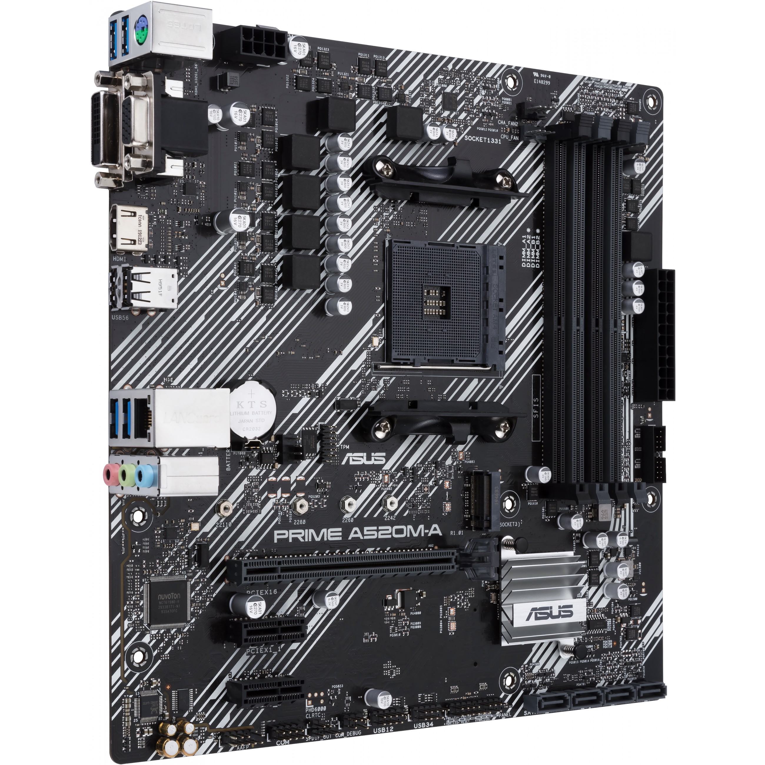 ASUS 90MB17H0-M0EAYC, Mainboards AMD, ASUS PRIME A520M-A  (BILD3)