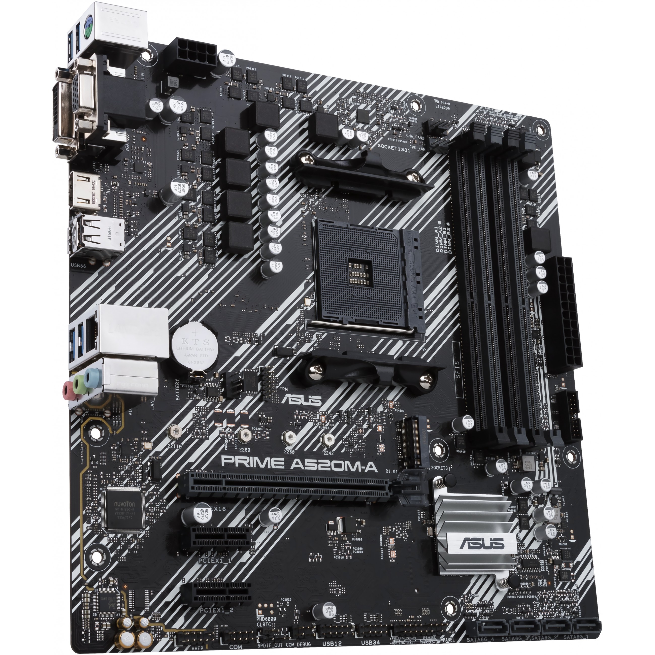 ASUS 90MB17H0-M0EAYC, Mainboards AMD, ASUS PRIME A520M-A  (BILD5)