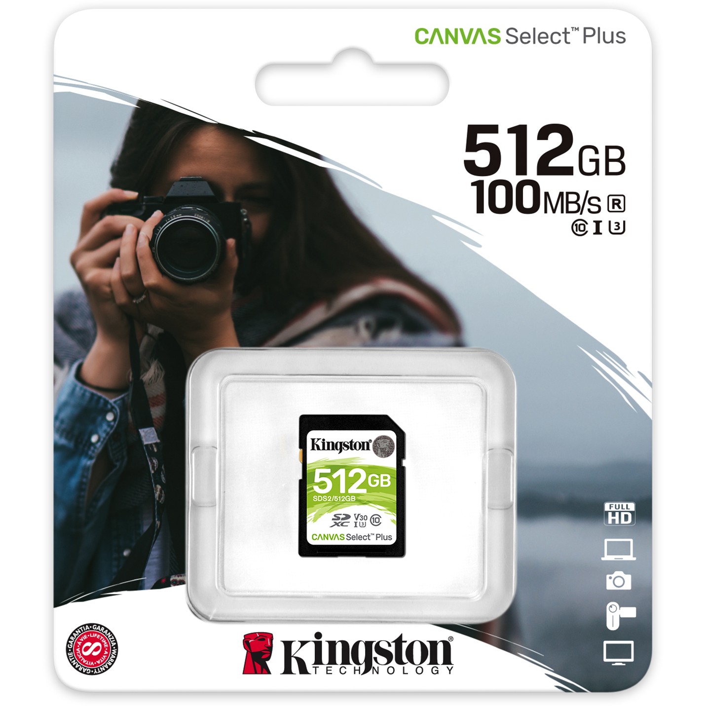 Kingston SDS2/512GB, SD-Karten, Kingston Technology Plus  (BILD3)