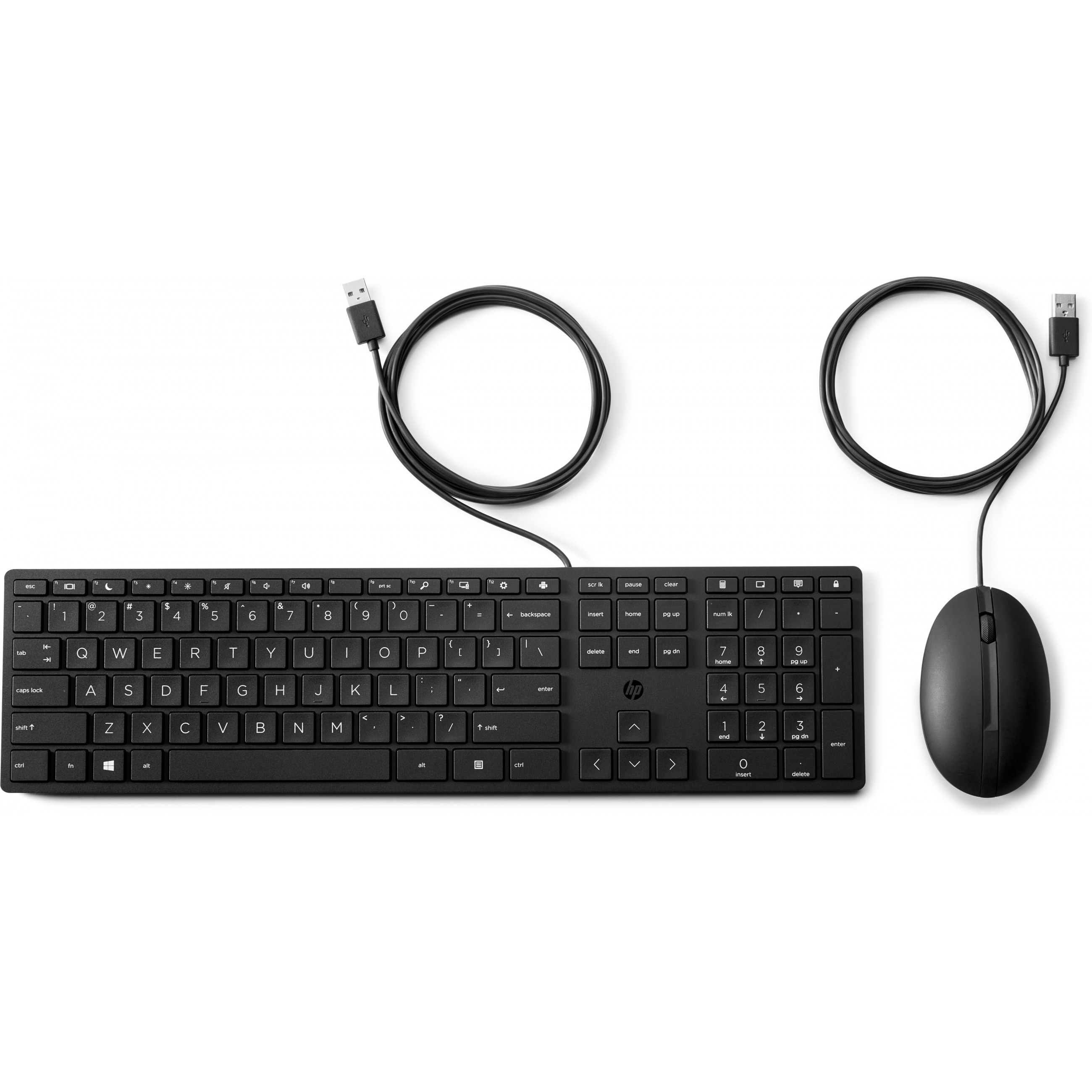 HP Wired Desktop 320MK Mouse and keyboard - 9SR36AA#ABD